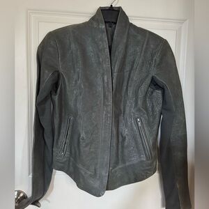 Veda leather jacket